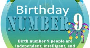Birthday Number 9