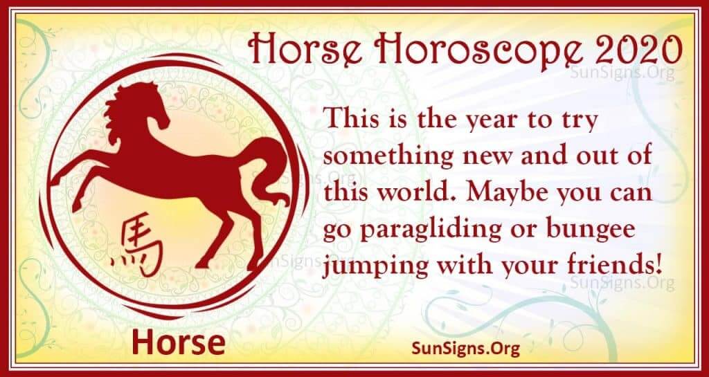  Horse 2020 Horoscope: An Overview – A Look at the Year Ahead, Love, Career, Finance, Health, Family, Travel