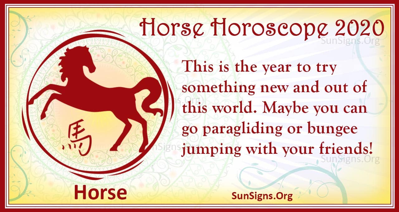 Horse Horoscope 2020 Free Astrology Predictions!