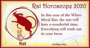 Chinese Horoscope 2020 Year Of The White Metal Rat Sunsigns Org