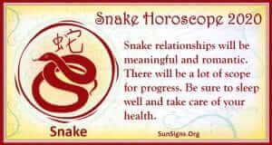 Snake Horoscope 2019 Astrology Club