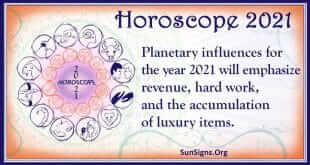 horoscope 2021
