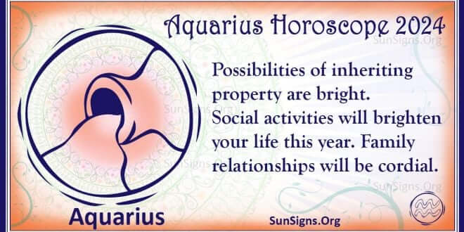 Aquarius Horoscope 2024 - Get Your Predictions Now! - SunSigns.Org