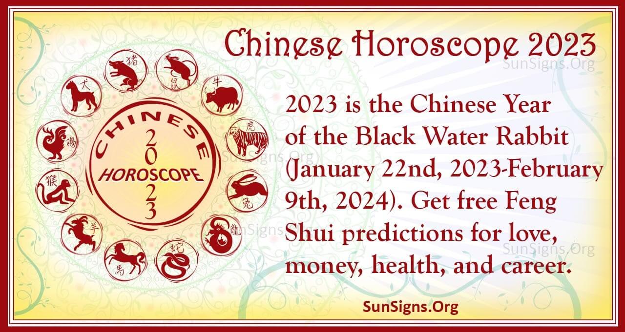 Chinese Horoscope 2023 - The Year Of The Black Water Rabbit