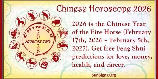 chinese horoscope 2026