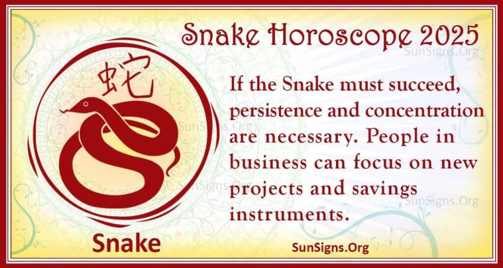 snake chinese horoscope 2025