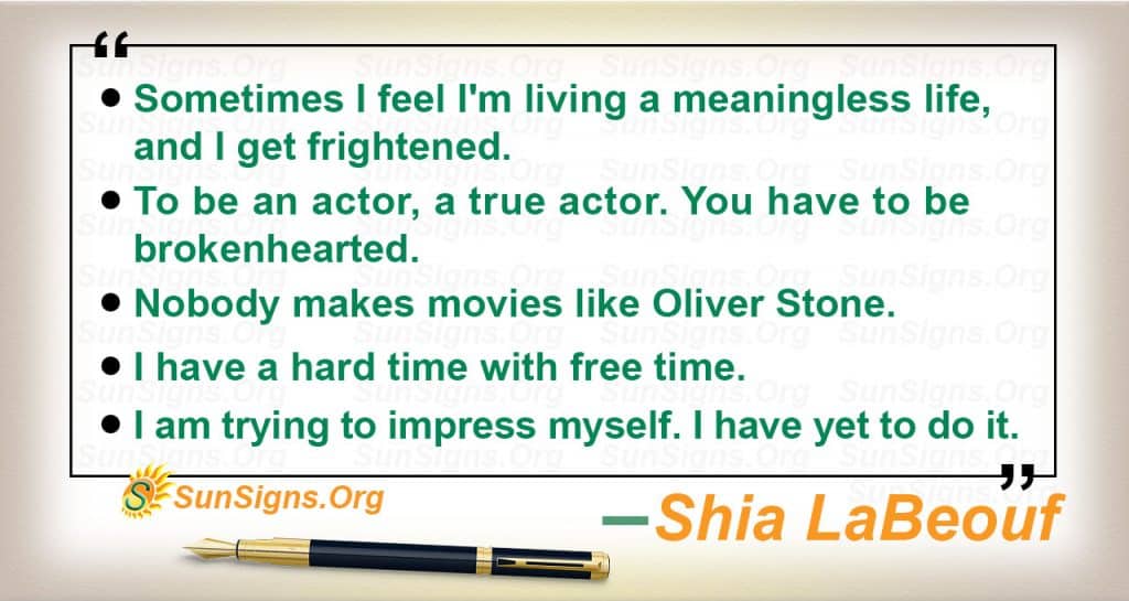 quote shia labeouf