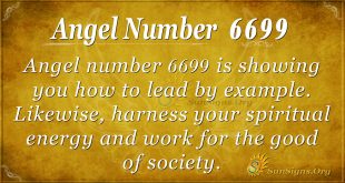 angel number 6699
