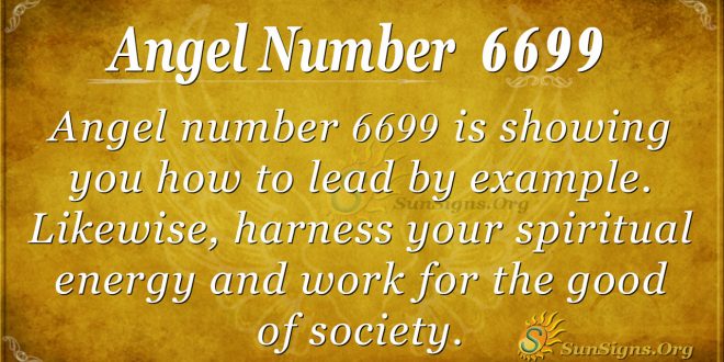 angel number 6699