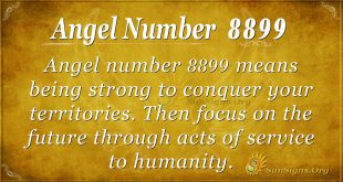 angel number 8899