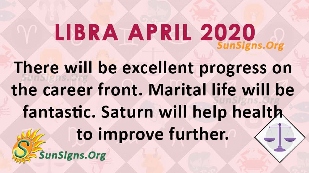 Libra April 2020 Horoscope