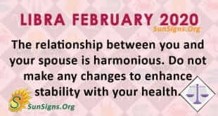 Libra February 2020 Horoscope