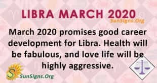 Libra March 2020 Horoscope