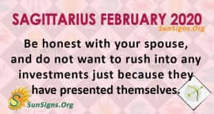 Sagittarius February 2020 Horoscope