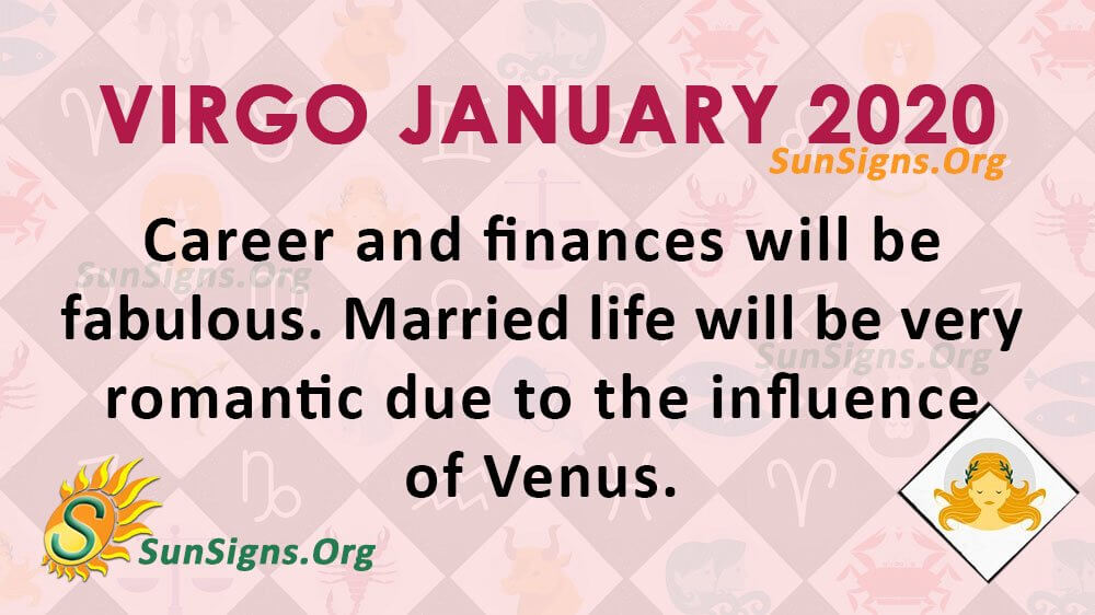 Virgo January 2020 Monthly Horoscope Predictions