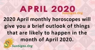 April 2020 Horoscope