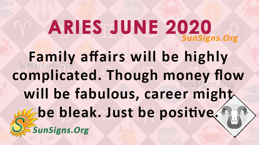 Aries June 2020 Horoscope
