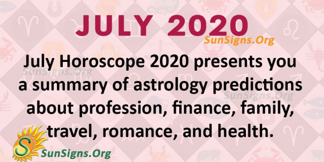 July 2020 Horoscope