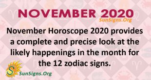 November 2020 Horoscope