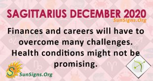 Sagittarius December 2020 Horoscope