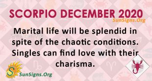 Scorpio December 2020 Horoscope