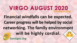 Virgo August 2020 Horoscope