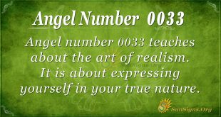 angel number 0033