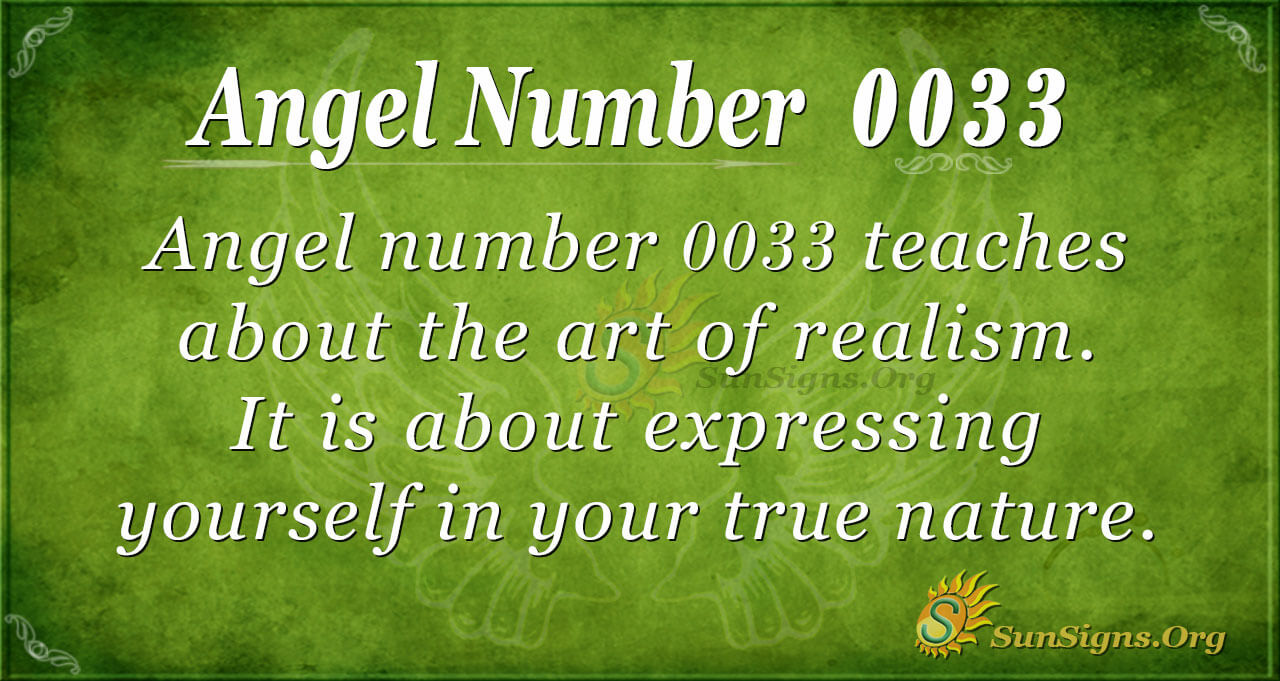 0033 Angel Number