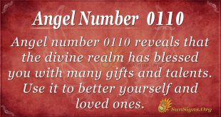 angel number 0110
