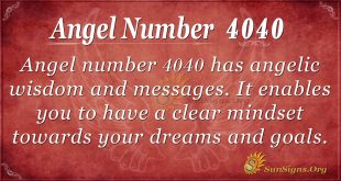 angel number 4040