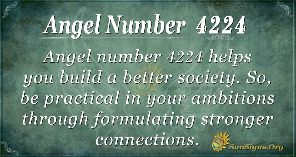 angel number 4224