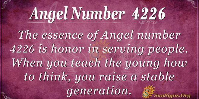 angel number 4226