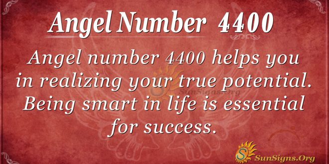 angel number 4400