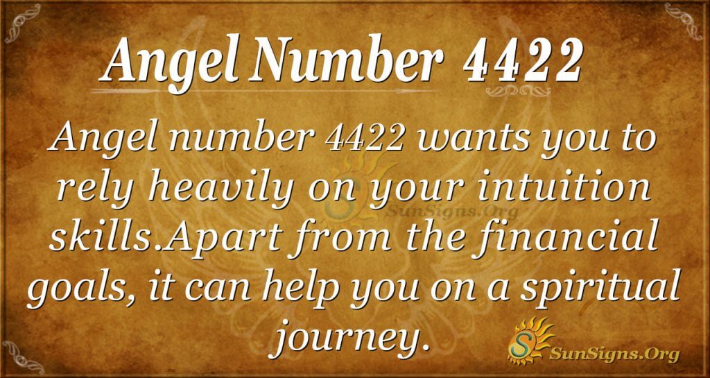 angel number 4422