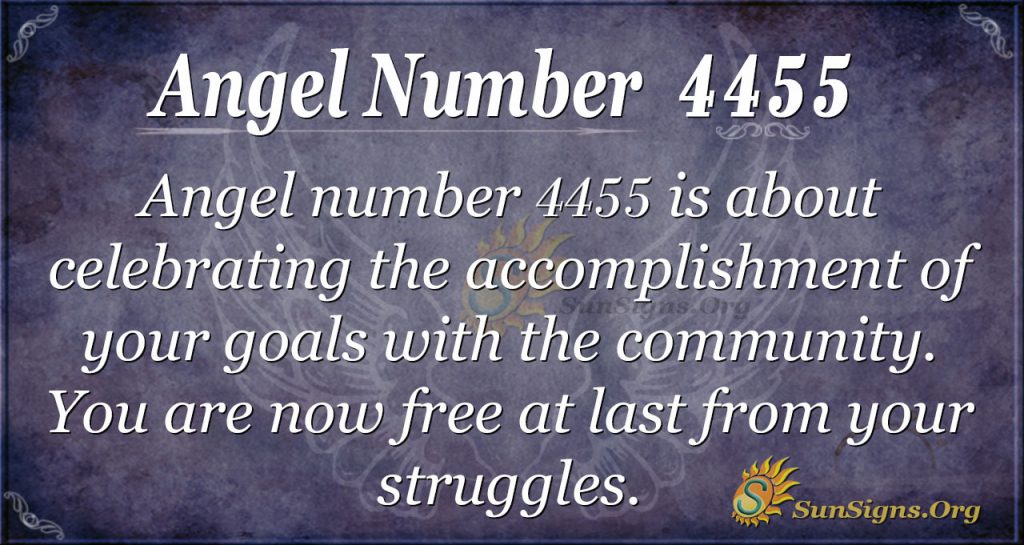 angel number 4455