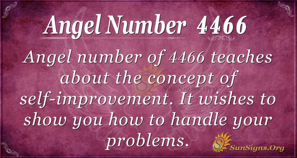 angel number 4466