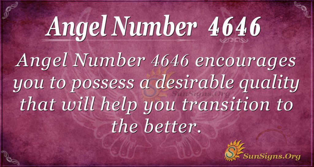 angel number 4646