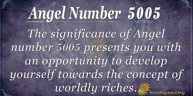 angel number 5005