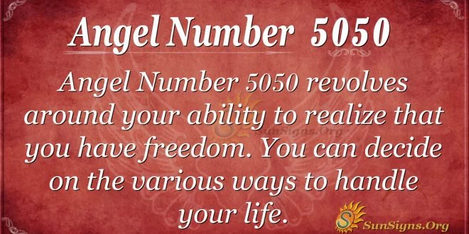 angel number 5050