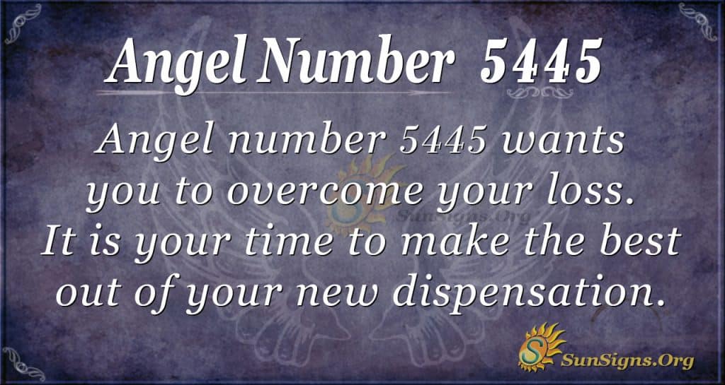 angel number 5445