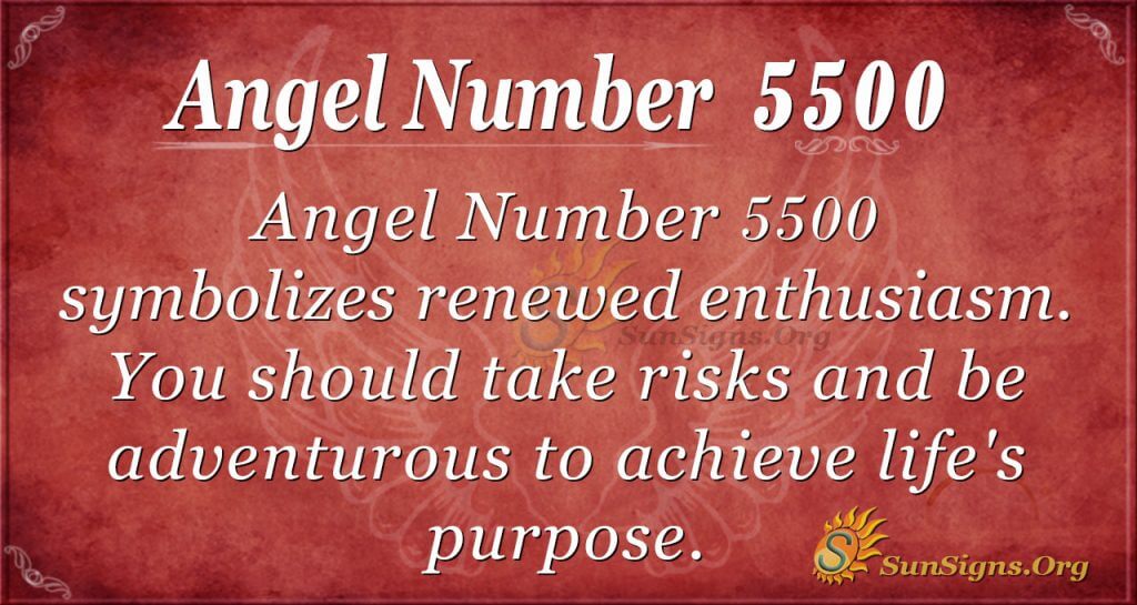 angel number 5500