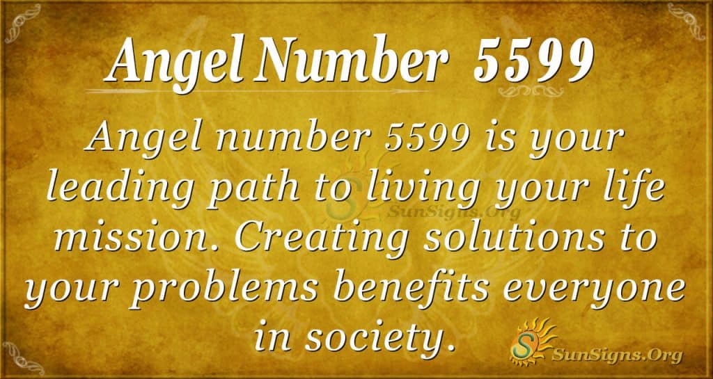 angel number 5599