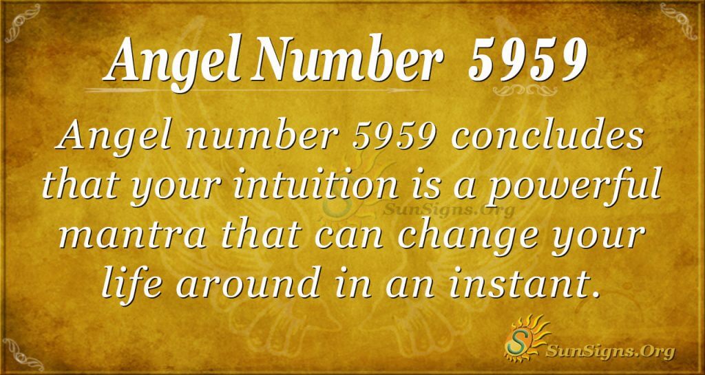 angel number 5959