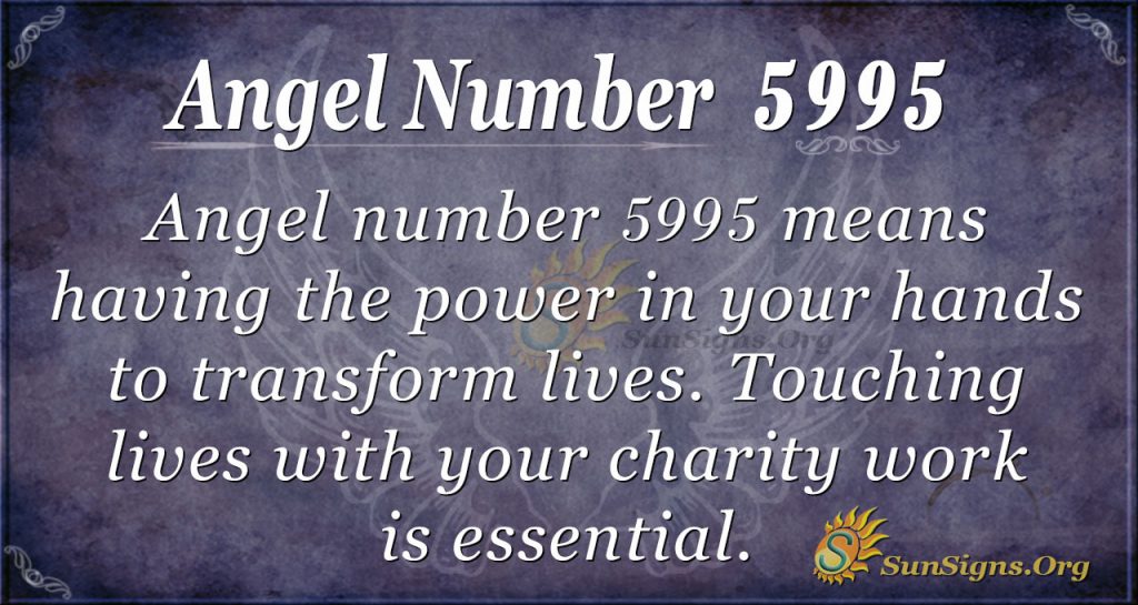 angel number 5995