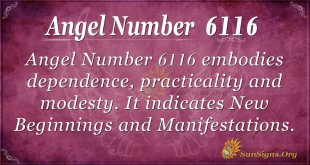 angel number 6116