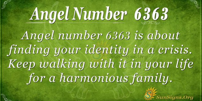 angel number 6363