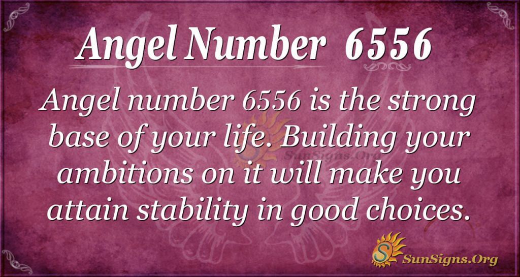angel number 6556