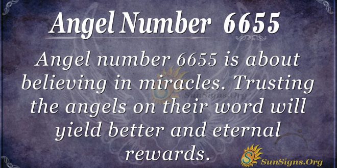 angel number 6655