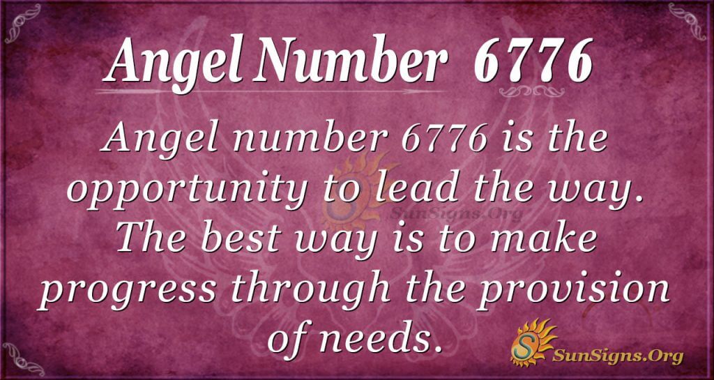 angel number 6776