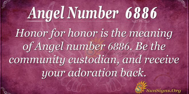 angel number 6886